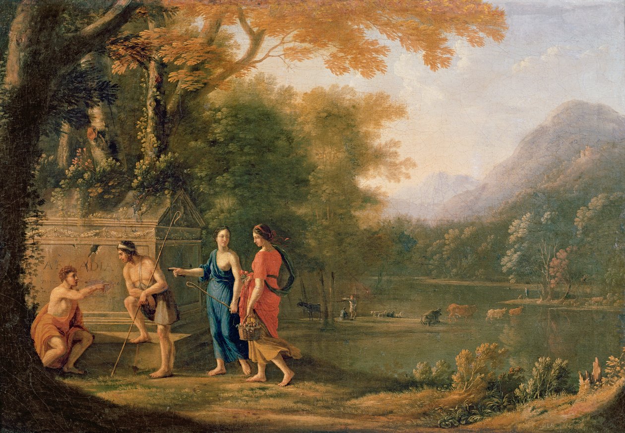 De arkadiska herdarna av Laurent de la Hyre