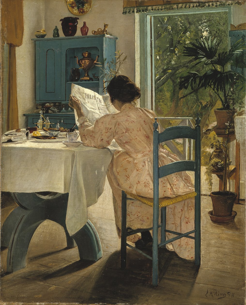 På frukost av Laurits Andersen Ring