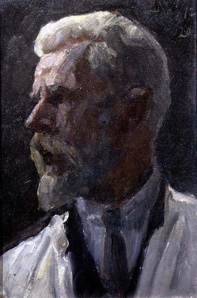 Självporträtt av Laurits Regner Tuxen
