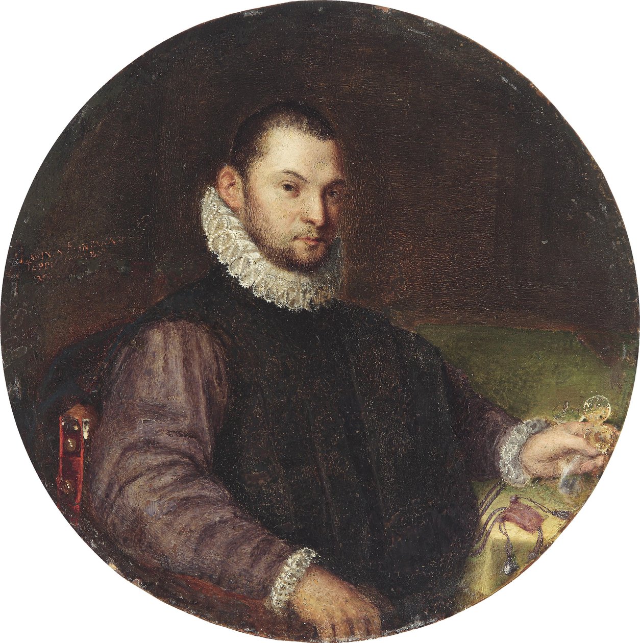 Bildnis eines jungen Mannes av Lavinia Fontana