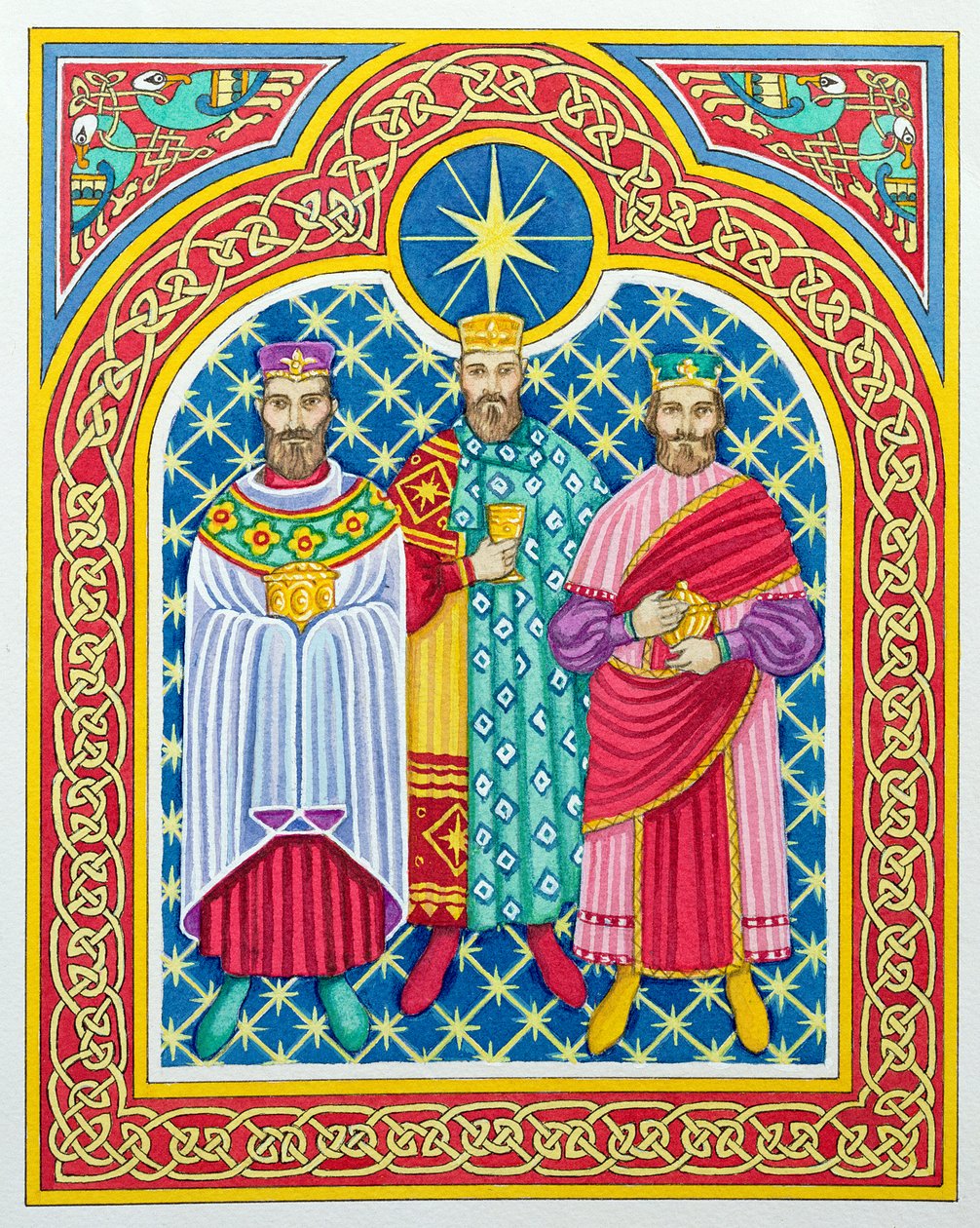 Tillbedjan av Magi (wc) av Lavinia Hamer