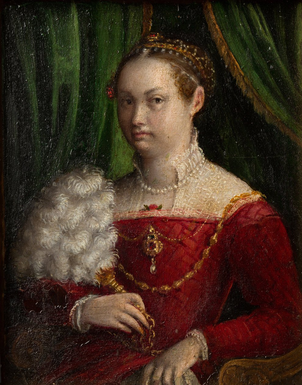 Självporträtt, ca 1577-1585. av Lavinia Fontana