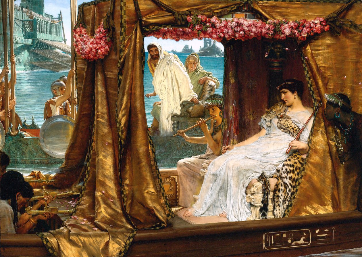 The Meeting of Antony and Cleopatra av Lawrence Alma Tadema