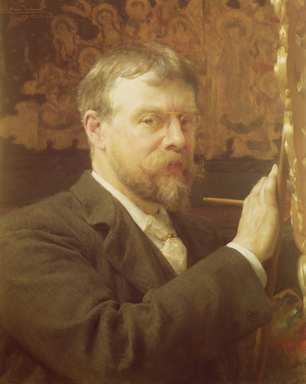 Självporträtt av Lawrence Alma Tadema