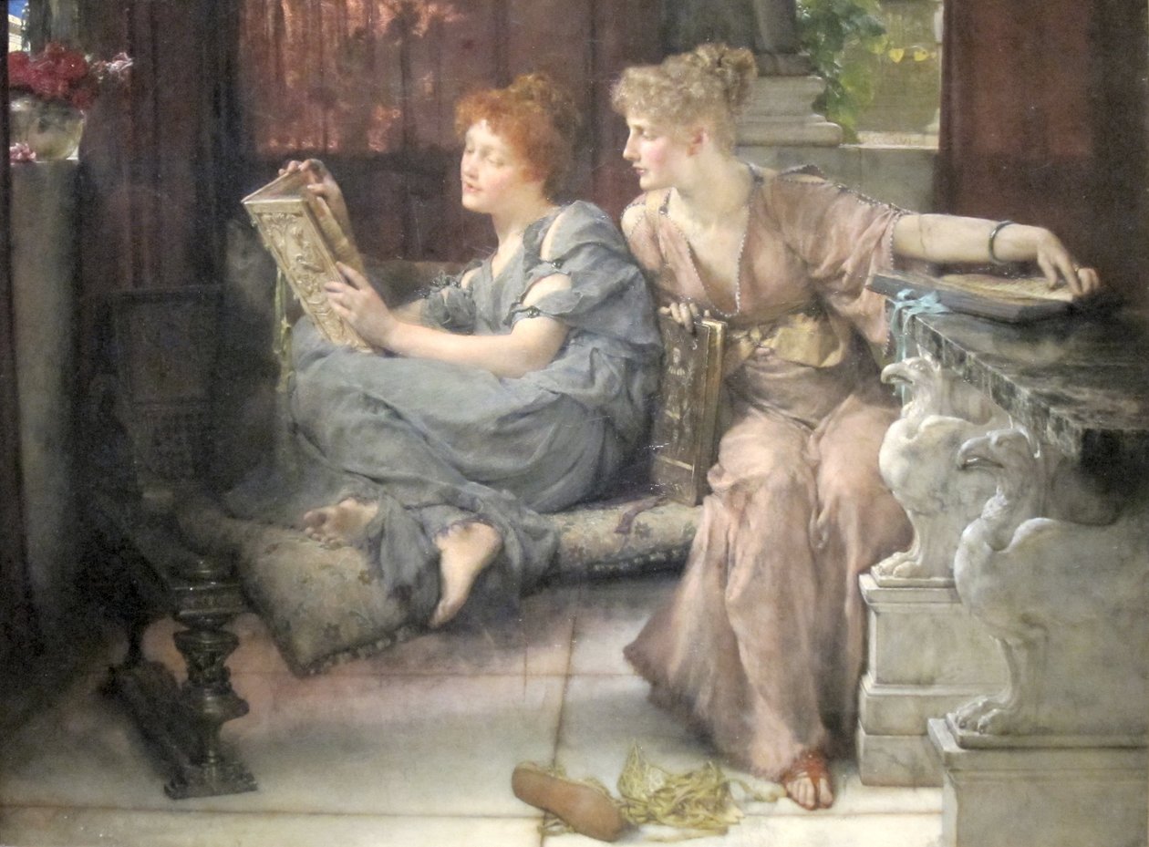 Jämförelse av Lawrence Alma Tadema