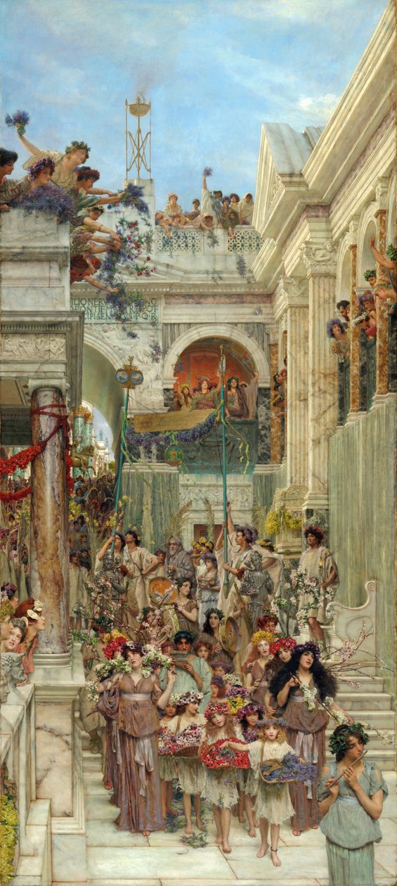 Vår av Lawrence Alma Tadema