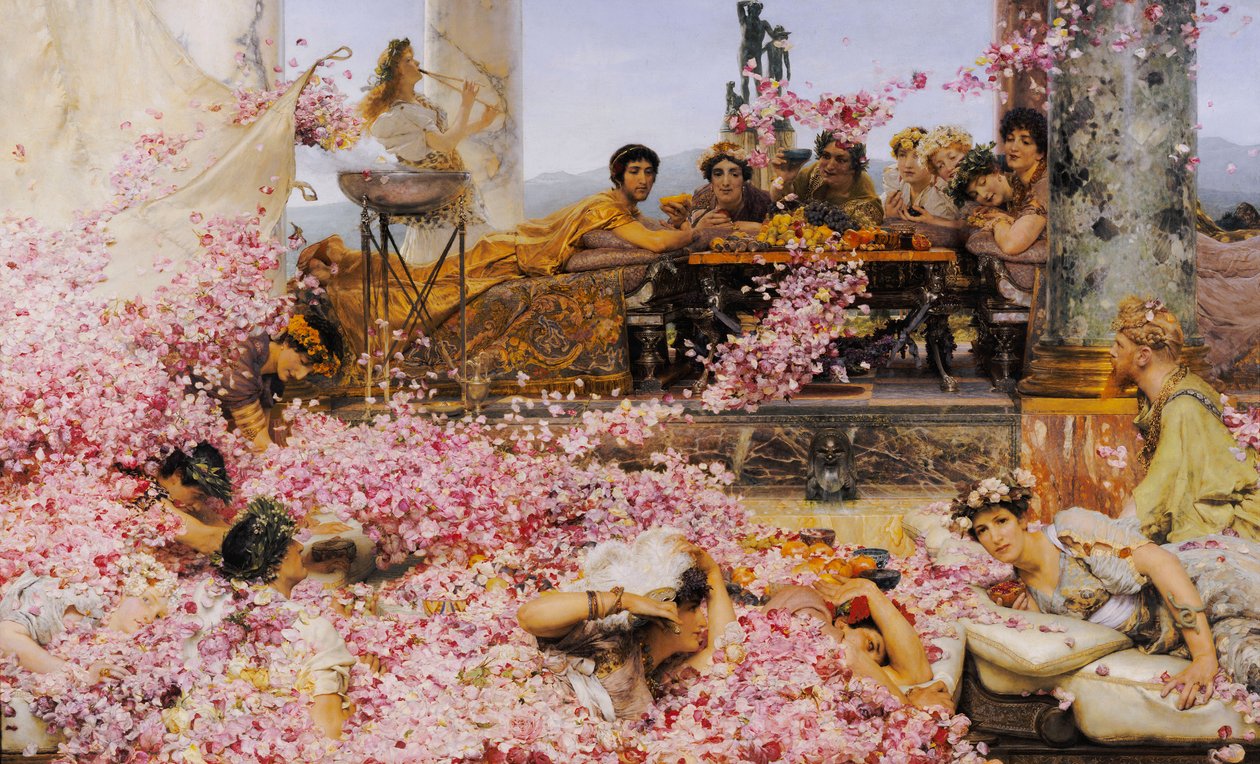 Heliogabalus rosor av Lawrence Alma Tadema