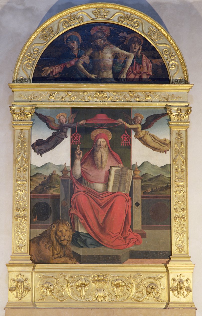 St. Jerome av Lazzaro Bastiani