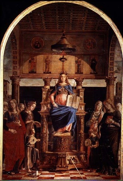 Santa Veneranda altartavla (panel) av Lazzaro Bastiani