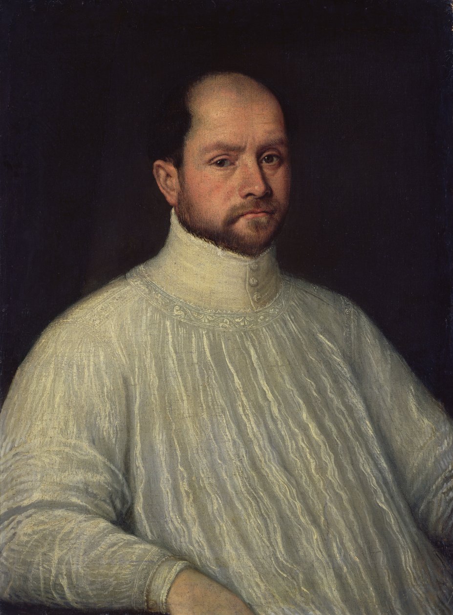 En kyrklig, 1600-10 av Leandro da Ponte Bassano