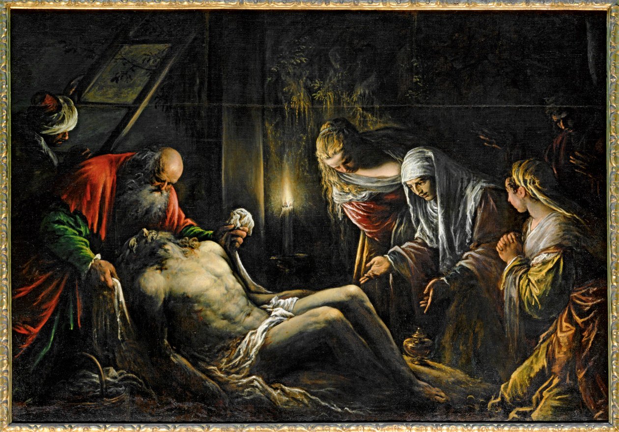 La Deposition - Avsättningen ... av Leandro da Ponte Bassano