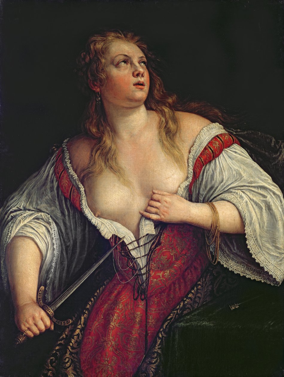 Lucretia av Leandro da Ponte Bassano