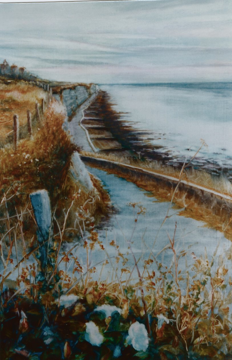 Brighton Morning Glory, 2000 (olja på papper) av Lee Campbell