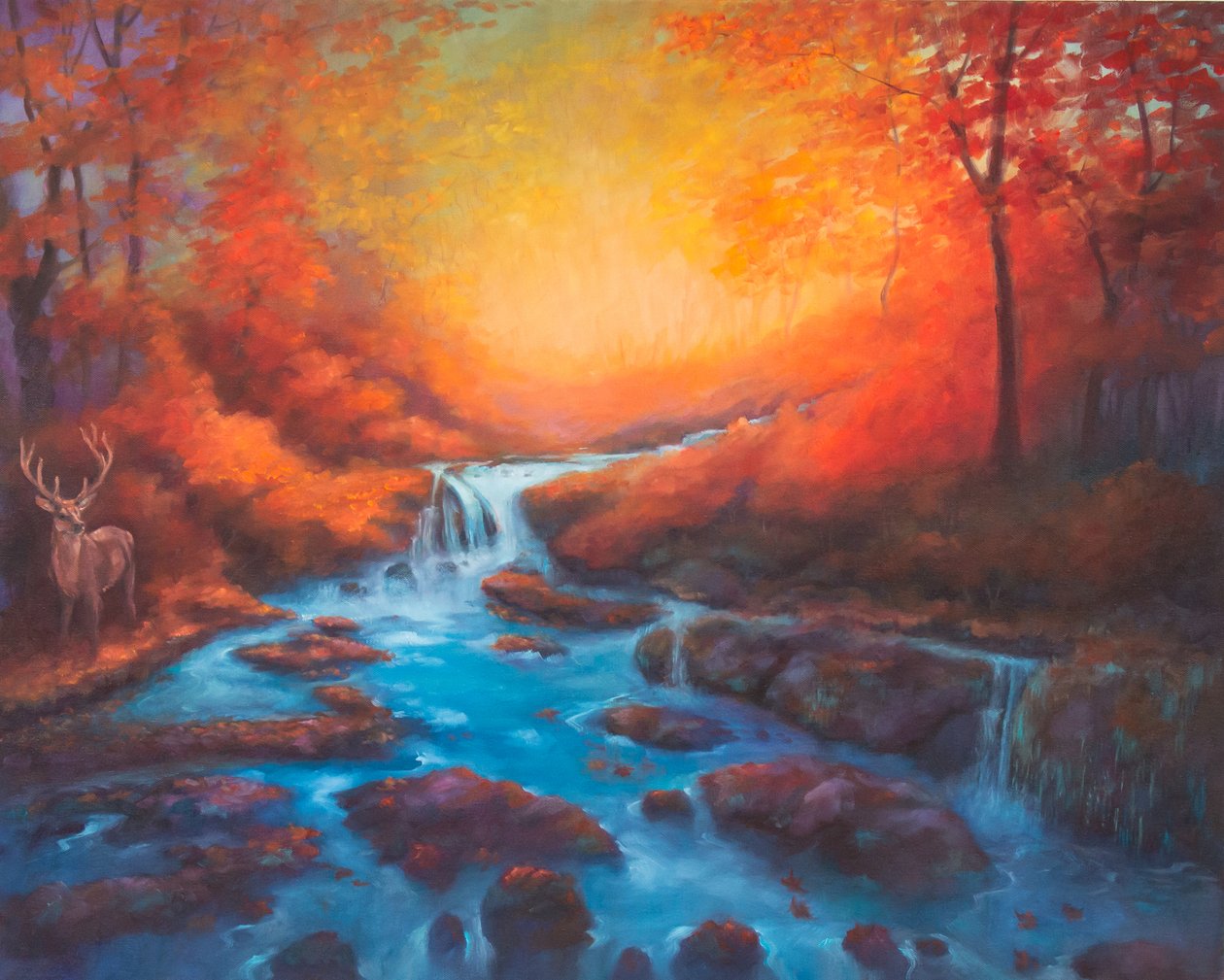 Cascade, 2017, av Lee Campbell