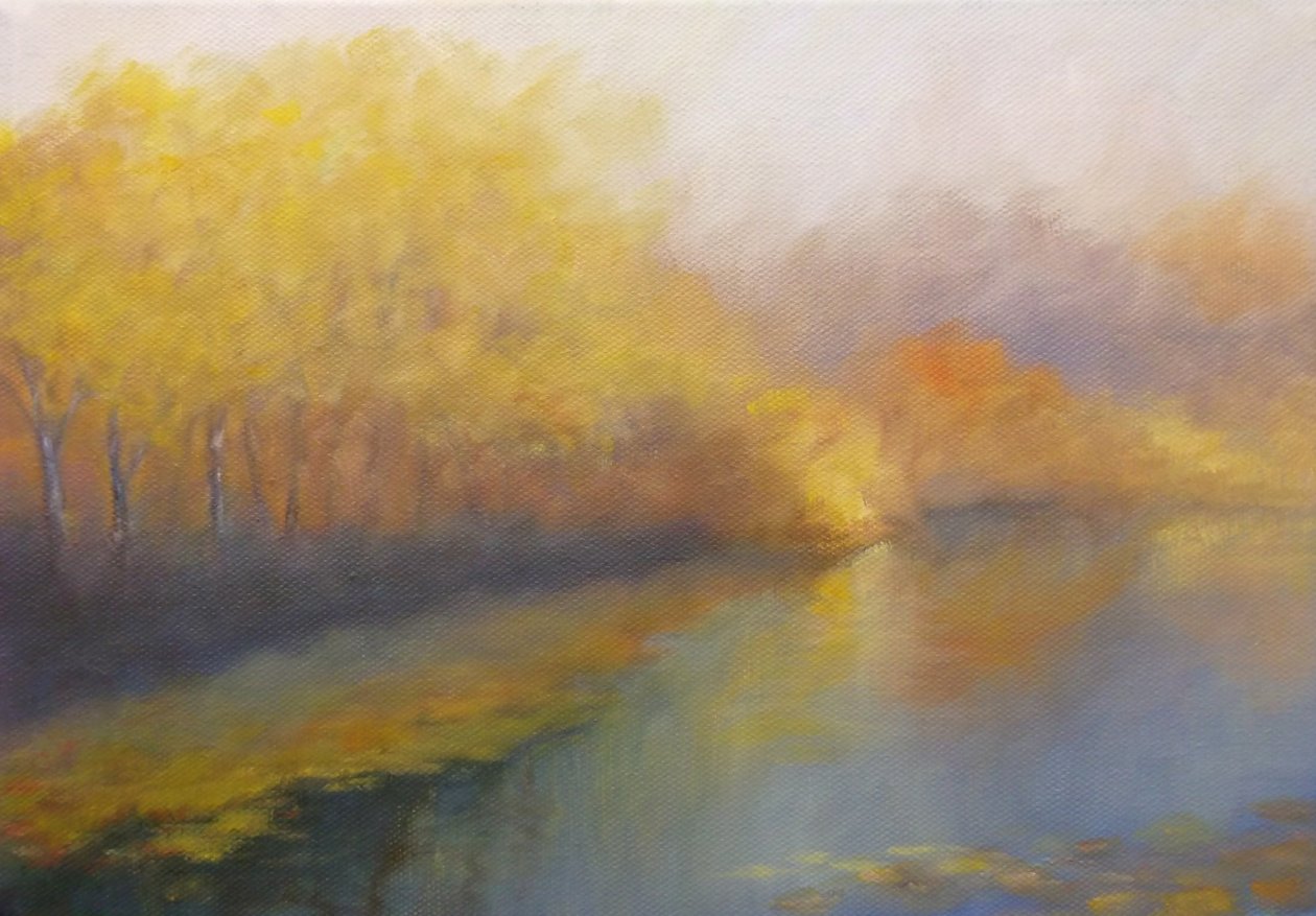 River Gold 2012 Landskap av Lee Campbell