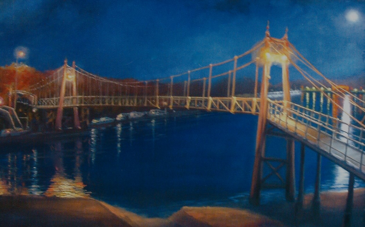 Teddington Lock, 2005 Månsken av Lee Campbell