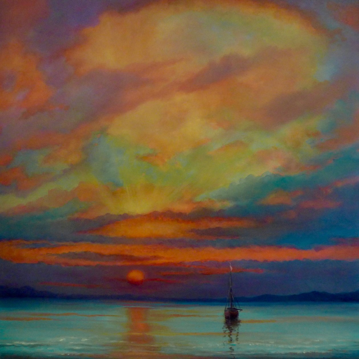 Tranquil Waters, 2020 av Lee Campbell