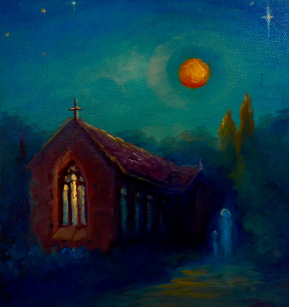 Night Moves II, 2019 av Lee Campbell