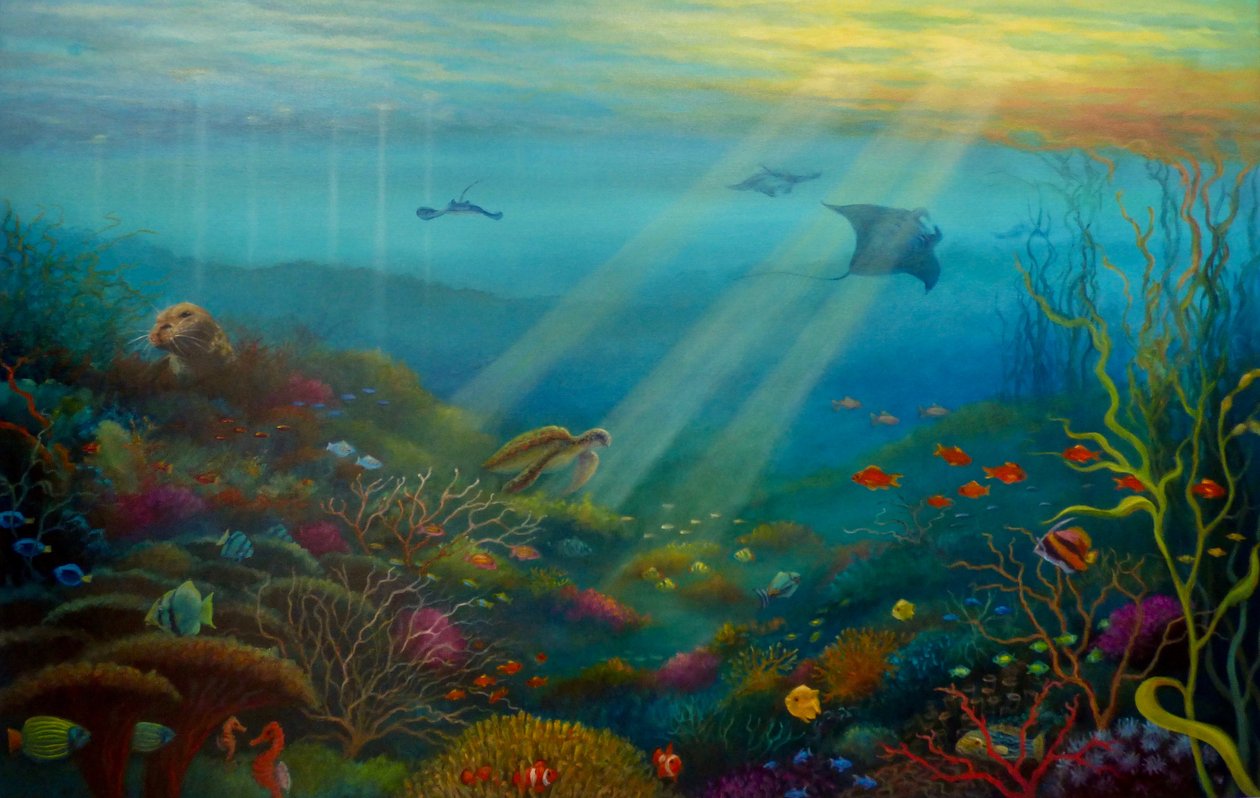 Pacific Rays, 2023 av Lee Campbell