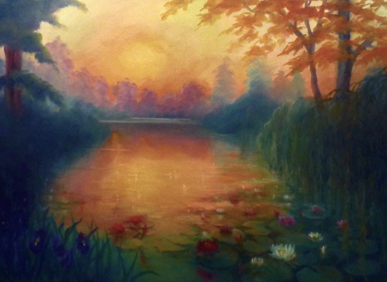 Quiet River, 2020 av Lee Campbell