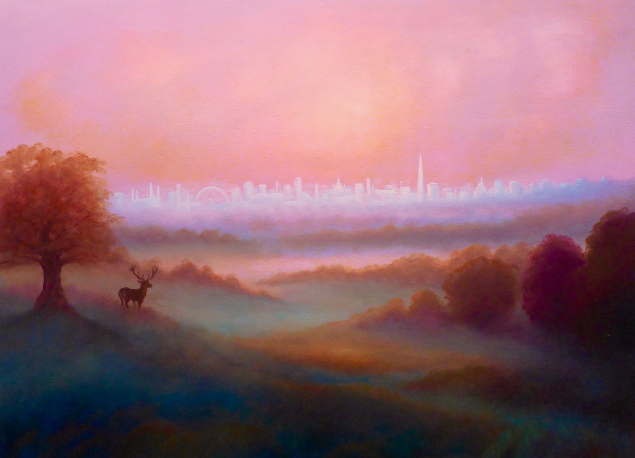 Richmond Park Morning, 2023 av Lee Campbell