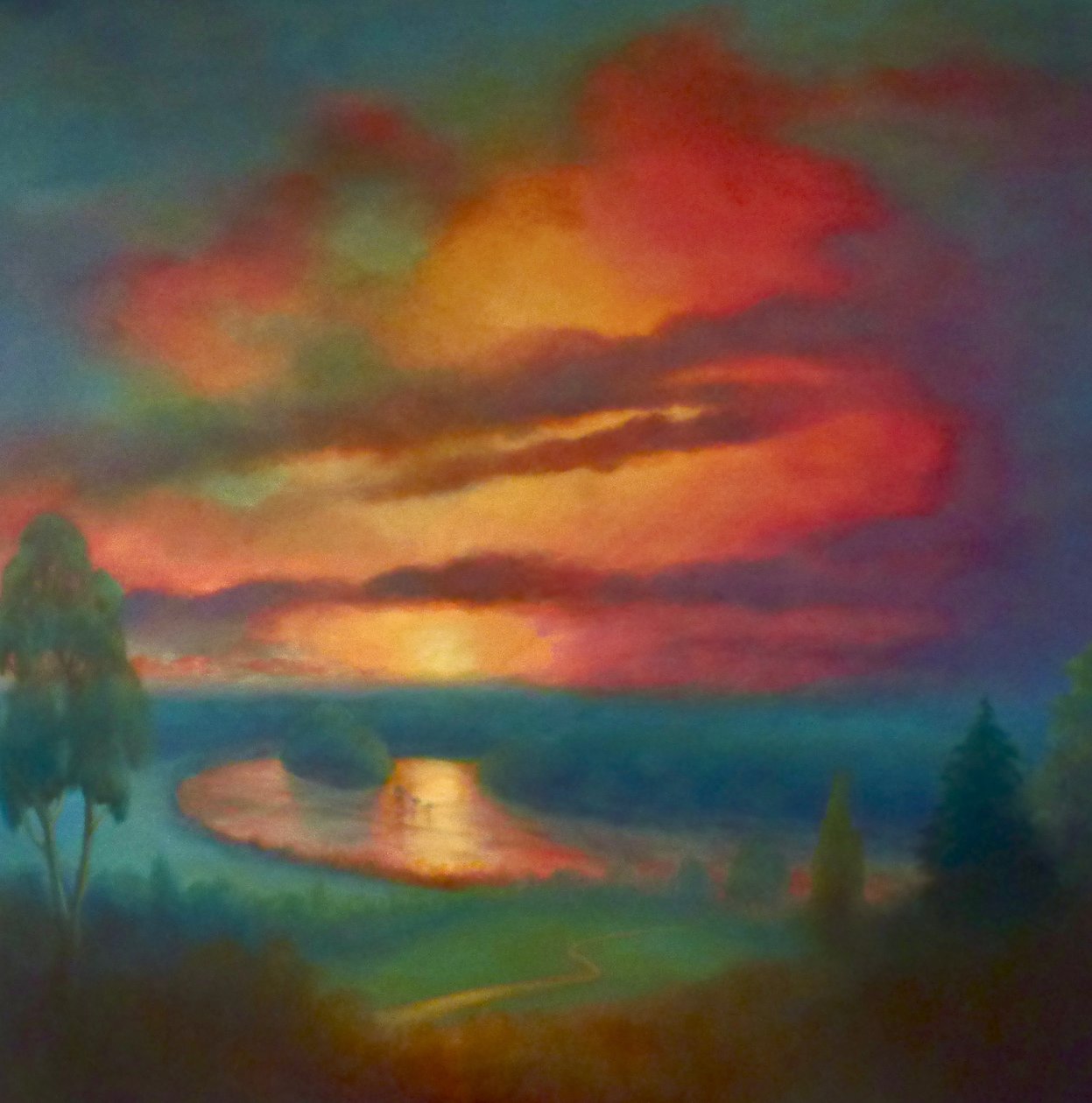 Richmond Sunglow, 2020 av Lee Campbell