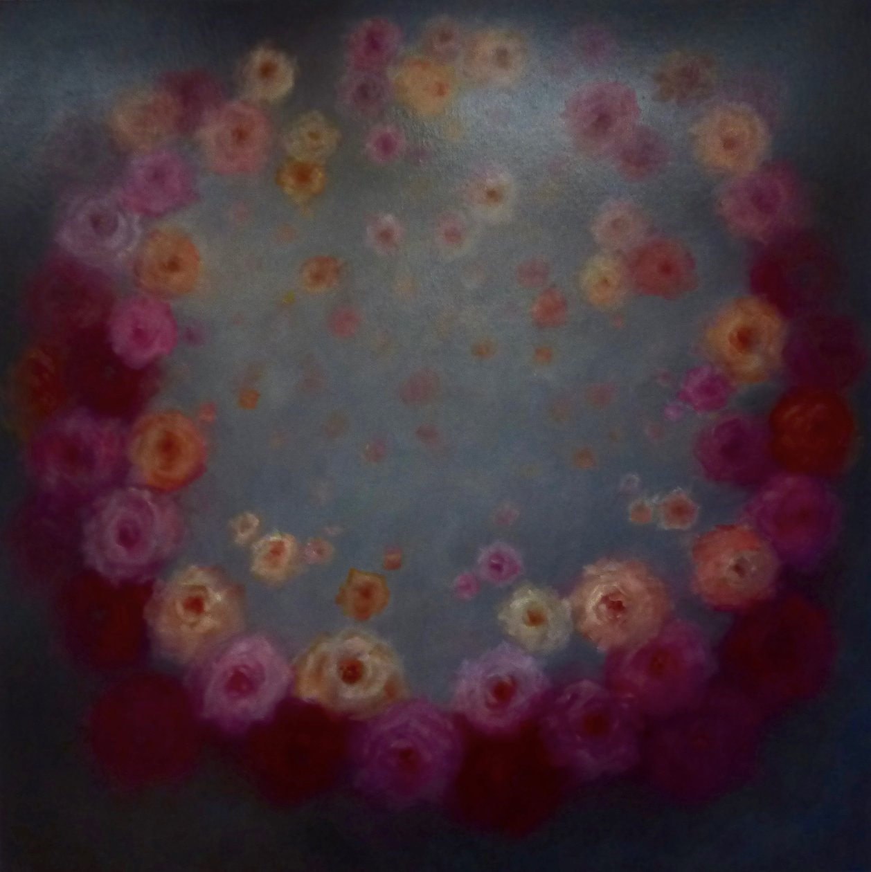 Tribute to Rose, 2024 (olja på duk) av Lee Campbell