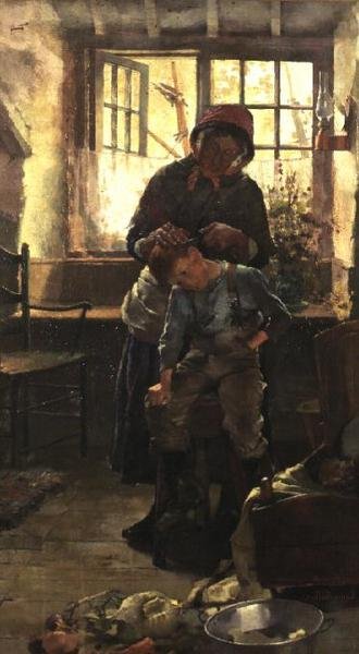 Dame Trimmer, ca 1886 av Leghe Suthers