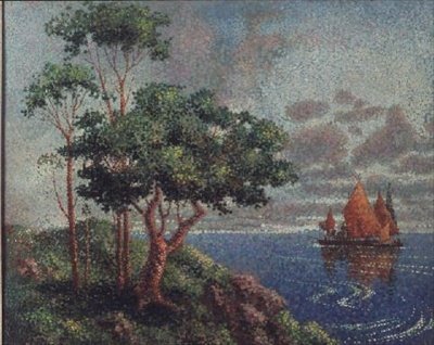 Segelbåtarna, 1887 av Leo Gausson