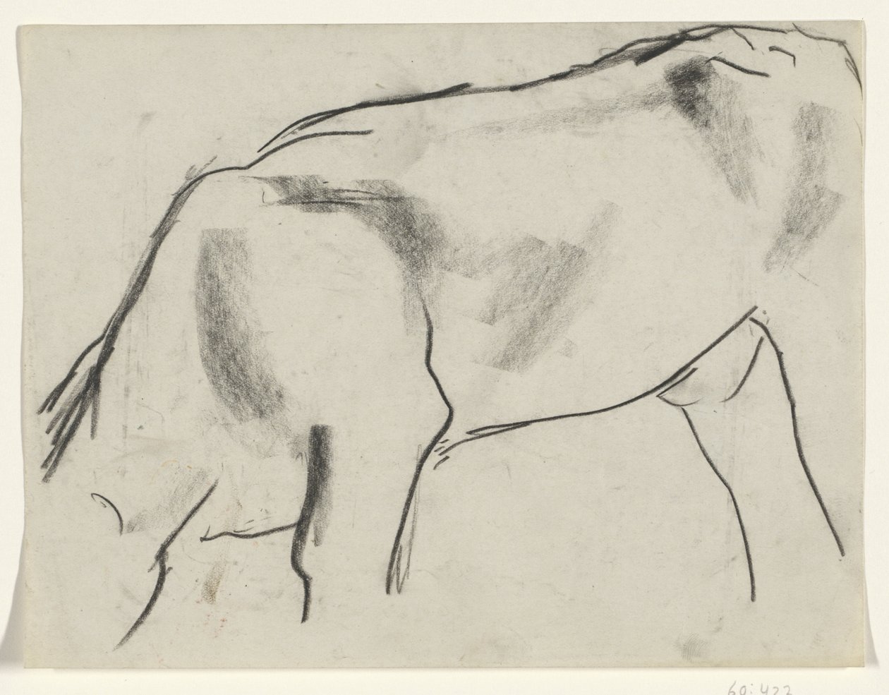 Betande ko av Leo Gestel