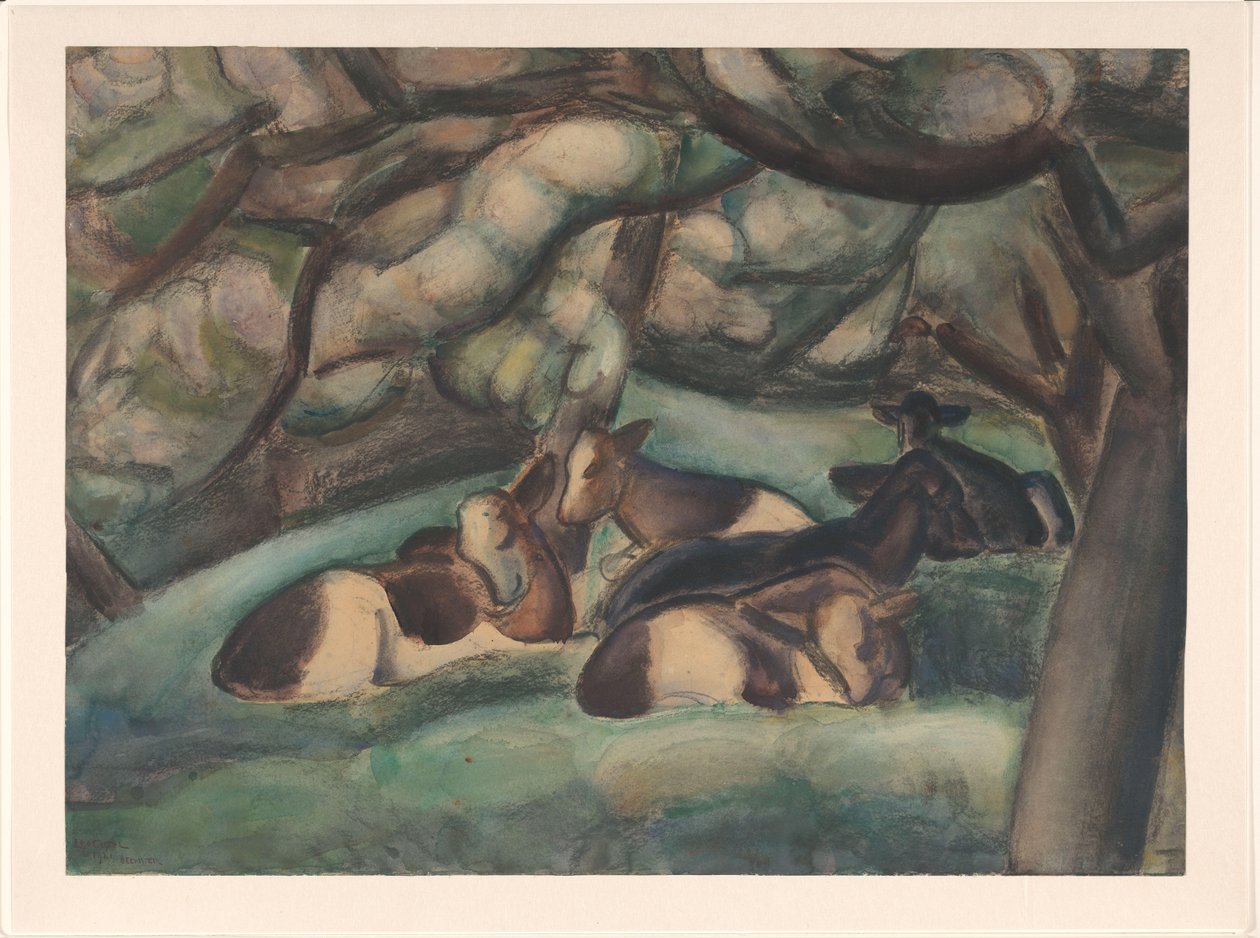 Kor i Beemster av Leo Gestel