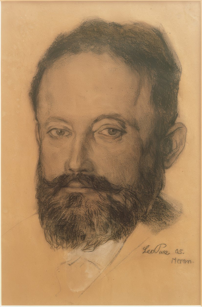Gentleman porträtt av Leo Putz