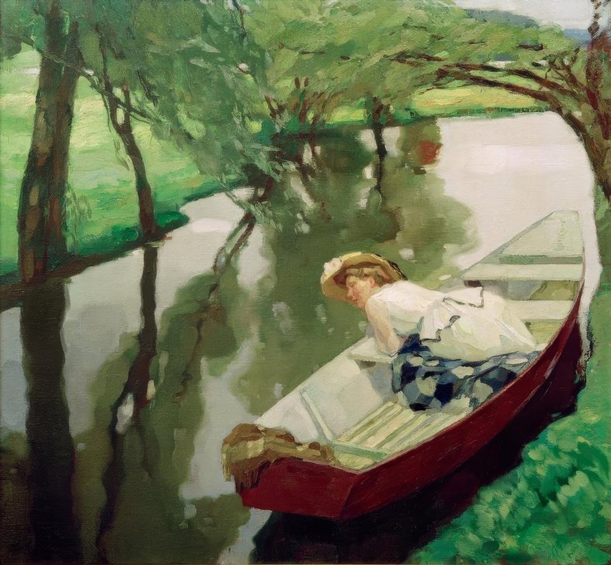 I båten av Leo Putz