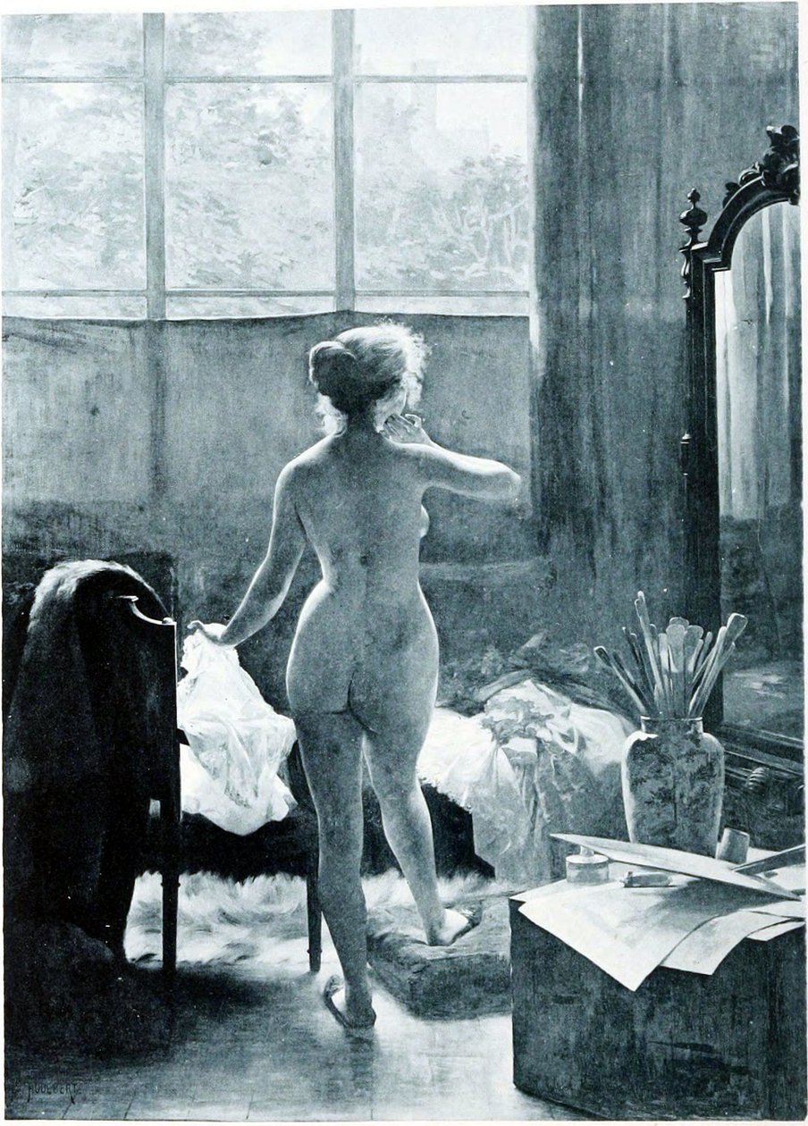  Evan av Leon Auguste Cesar Hodebert