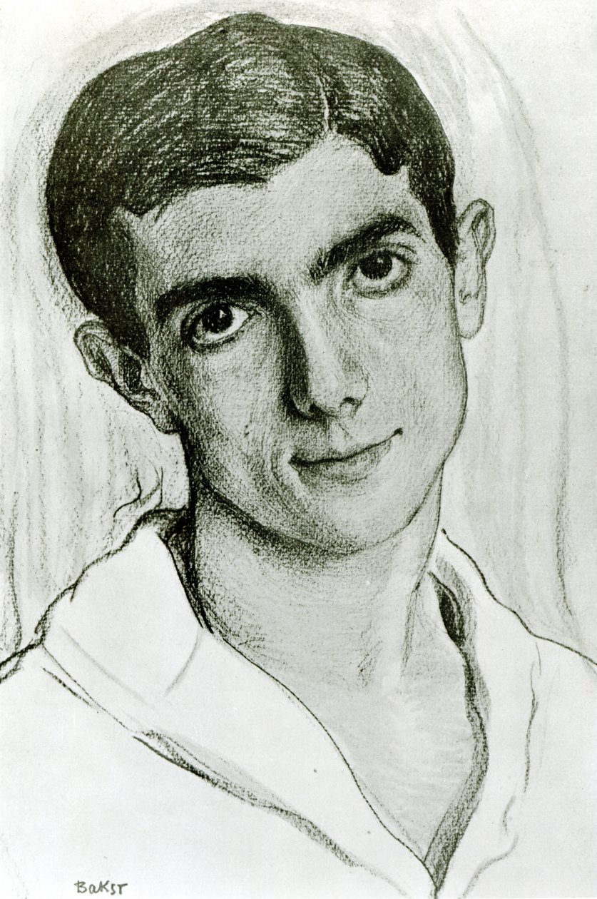 Leonid Massine (1895-1979) av Leon Bakst