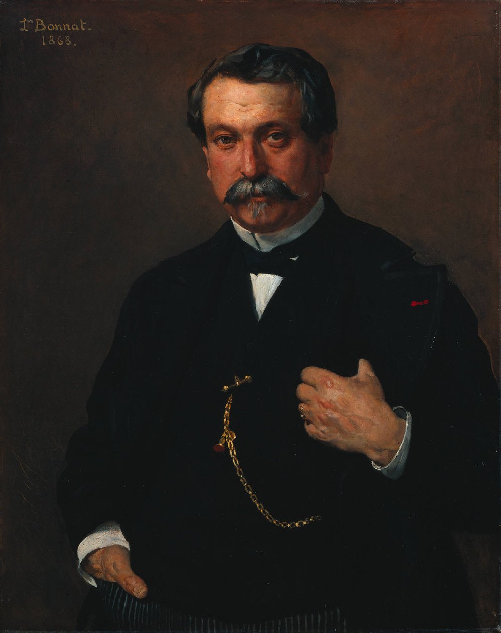 Portrait of a Man av Leon Joseph Florentin Bonnat