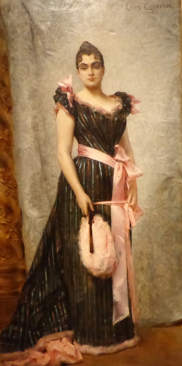 Portrait of the Artists Wife  av Leon Francois Comerre