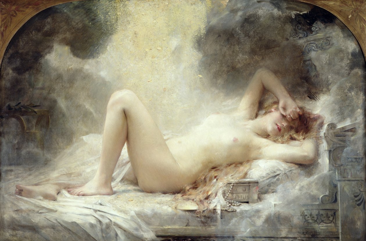 Gyllene regn av Leon Francois Comerre