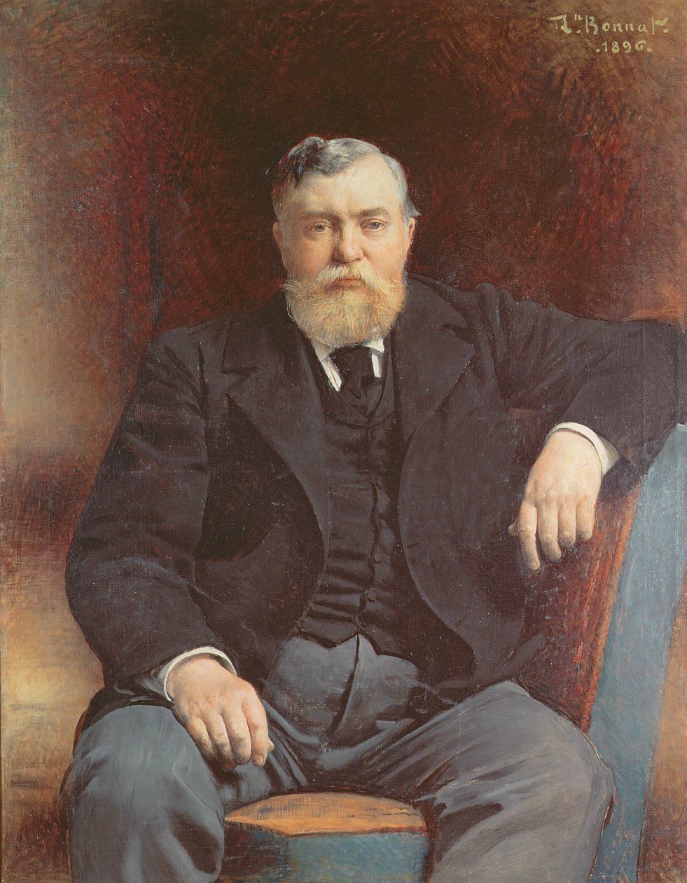 Porträtt av prins Vyacheslav Tenishev, 18 av Leon Joseph Florentin Bonnat
