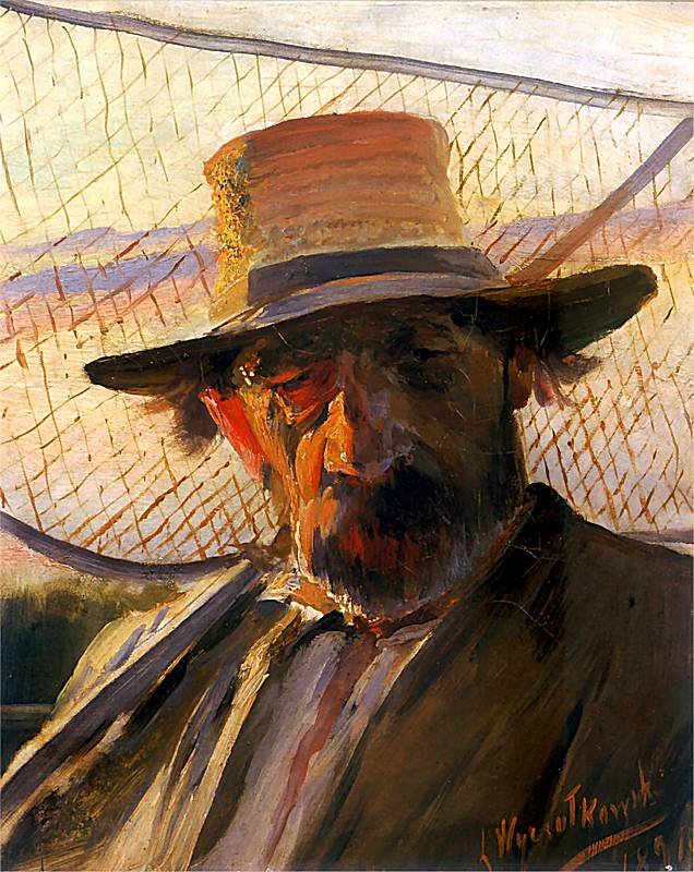  Rybak.nEnglish: Fisherman.n  av Leon Wyczokowski