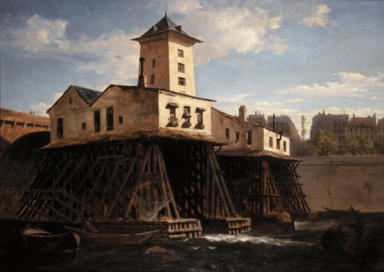Pumpen Notre-Dame av Leon Auguste Melle