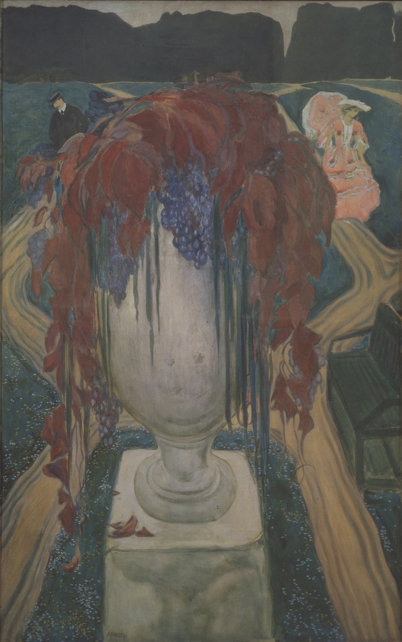 Höst en vas, 1906 av Leon Bakst