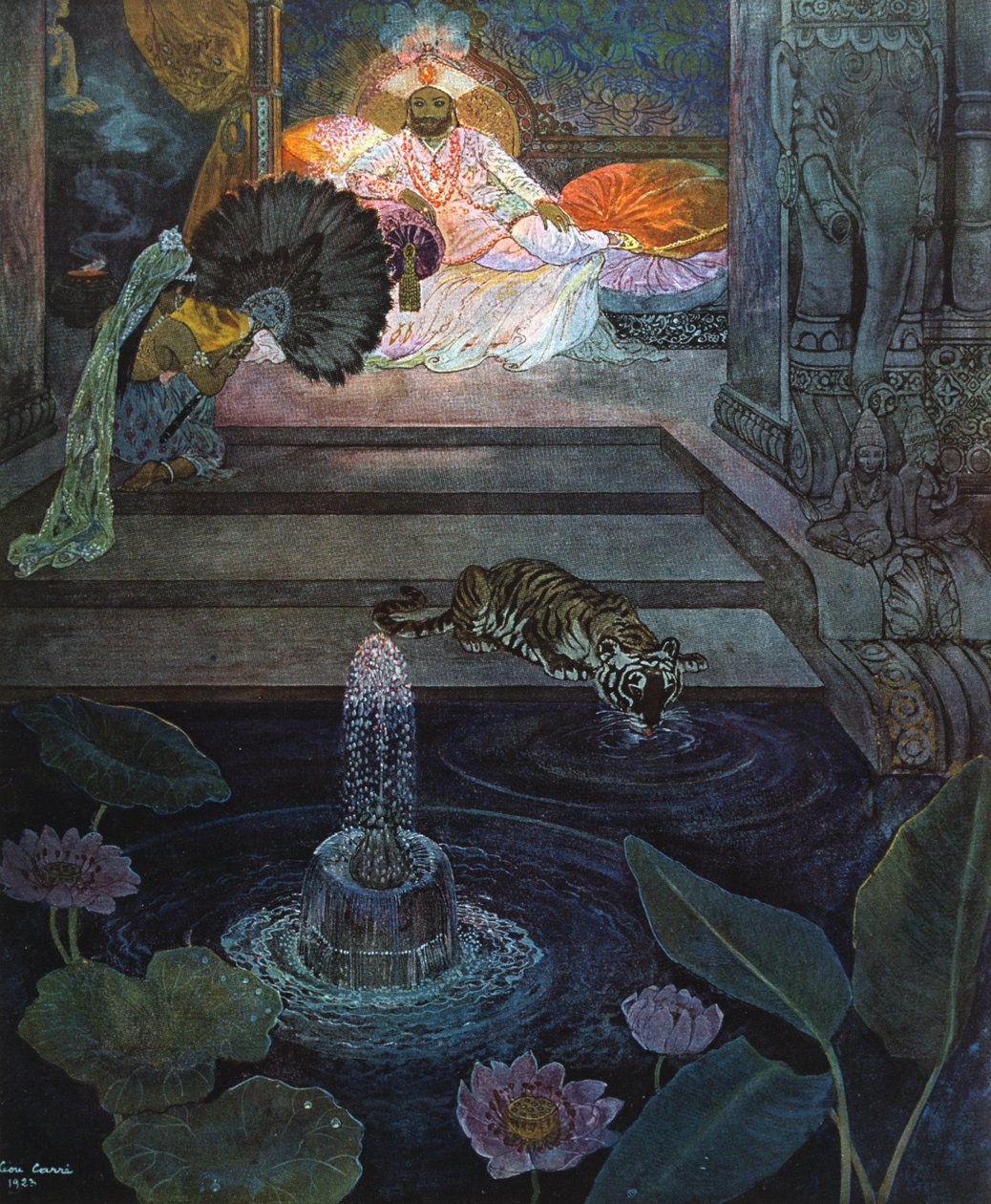 "In the Garden of Gems", 1924 av Leon Carre