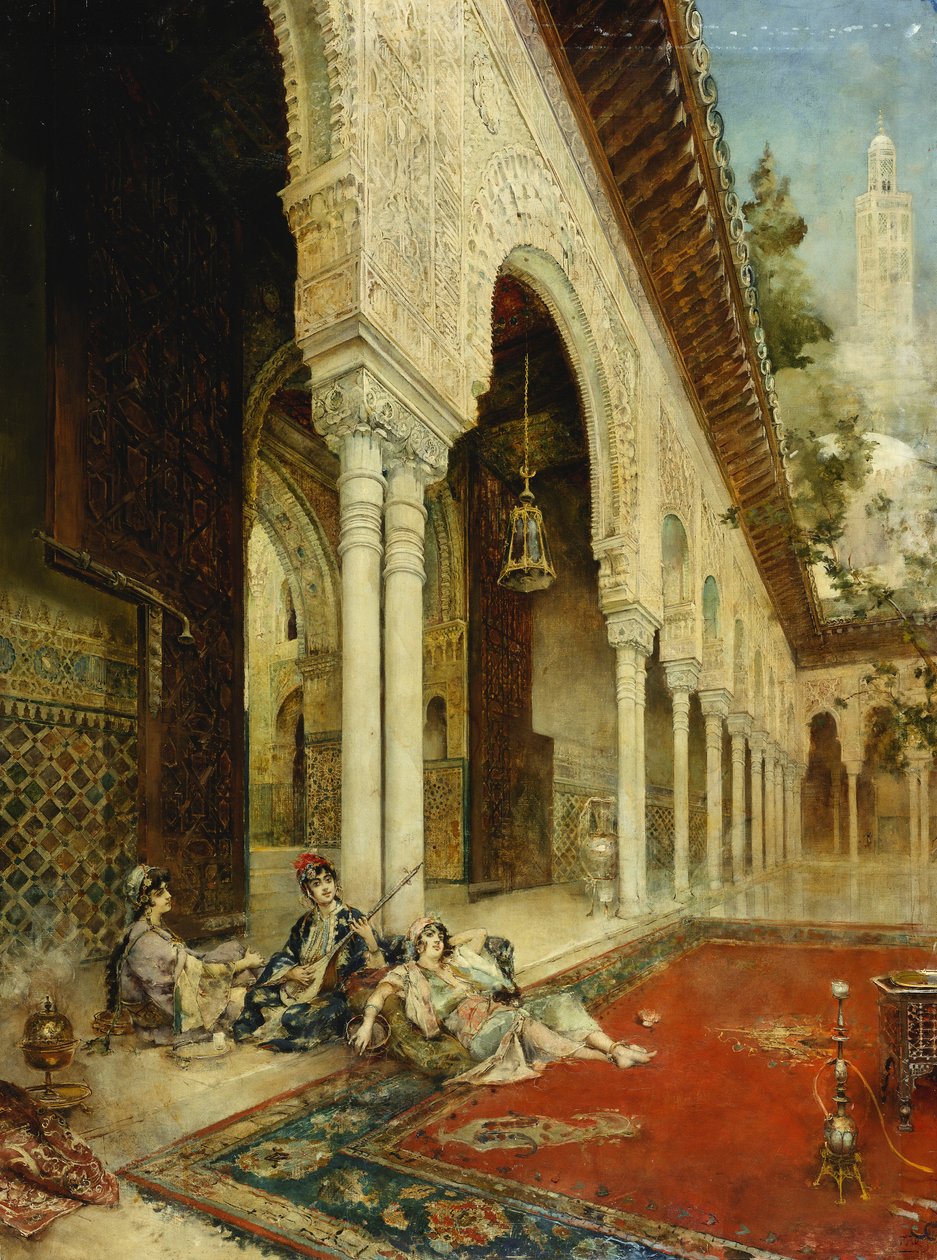 Ladies of the Harem, av Leon Francois Comerre