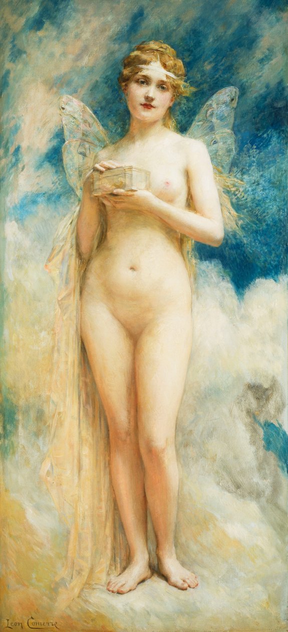 Pandoras Ask, av Leon Francois Comerre