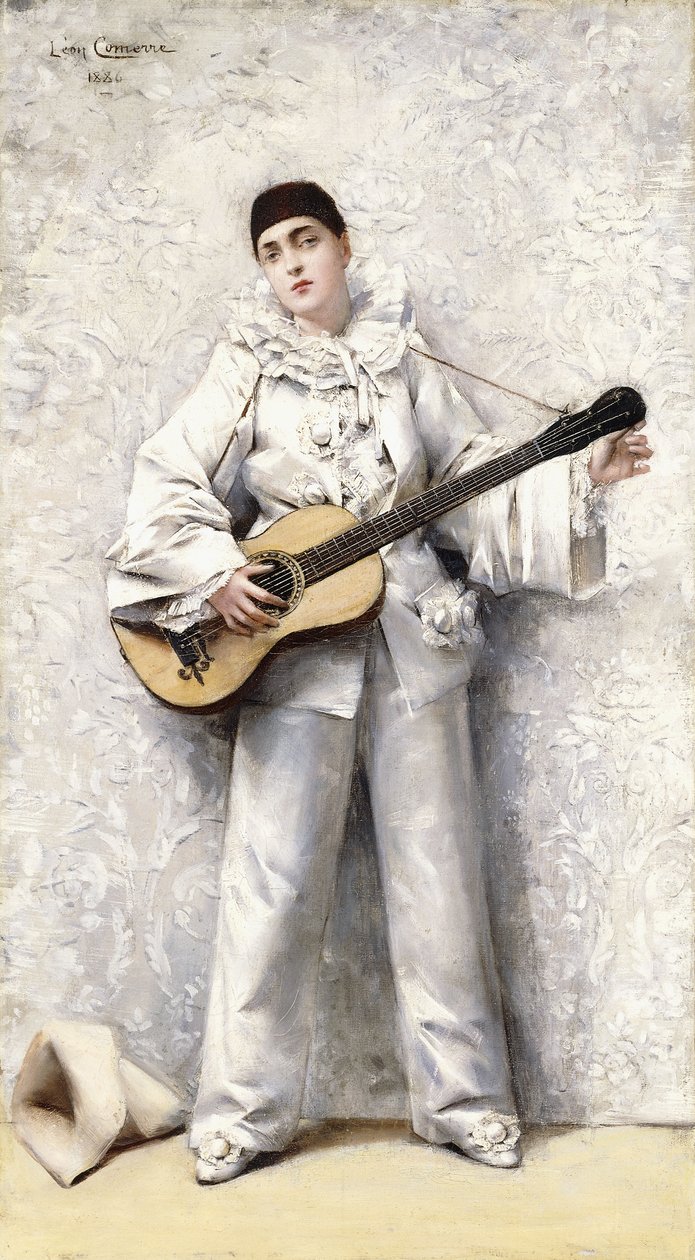 Pierrot, 1886 av Leon Francois Comerre