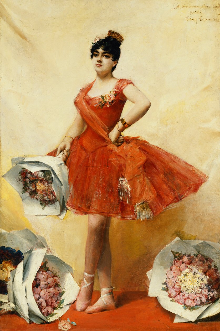Balettdansösen, av Leon Francois Comerre