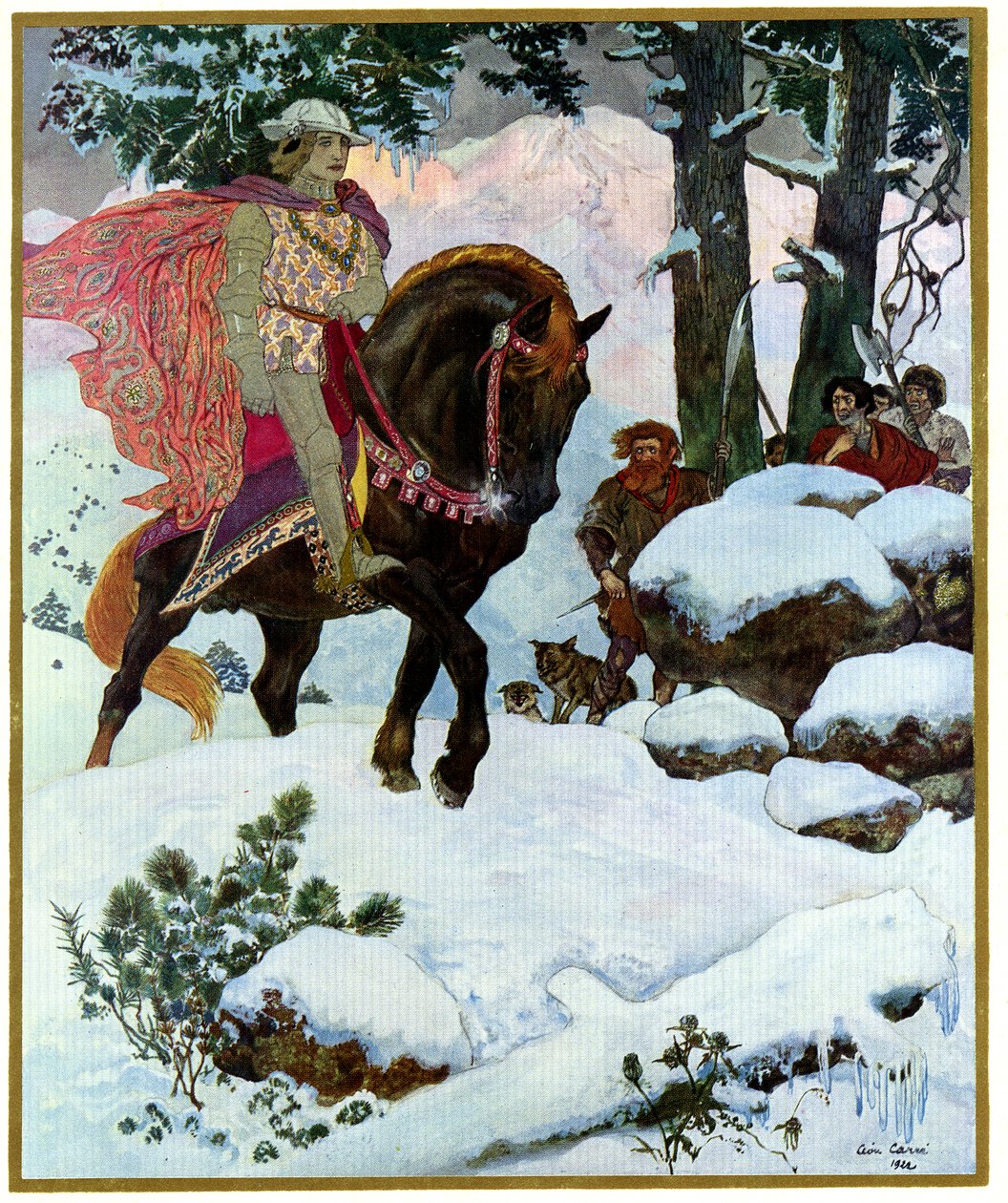 Safirryttaren av Leon Georges Carre