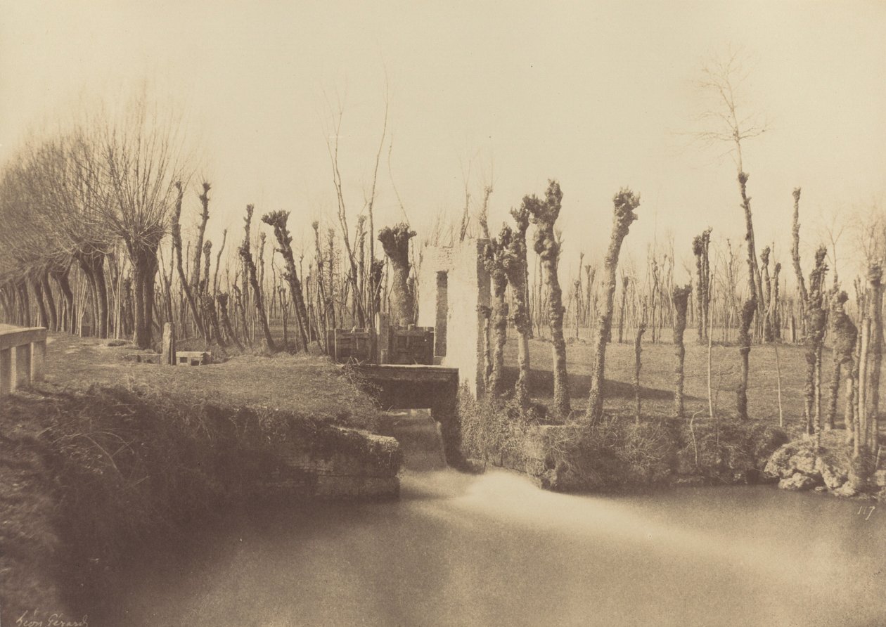 Landskap, Montebello,ca. 1860 (foto) av Léon Gérard