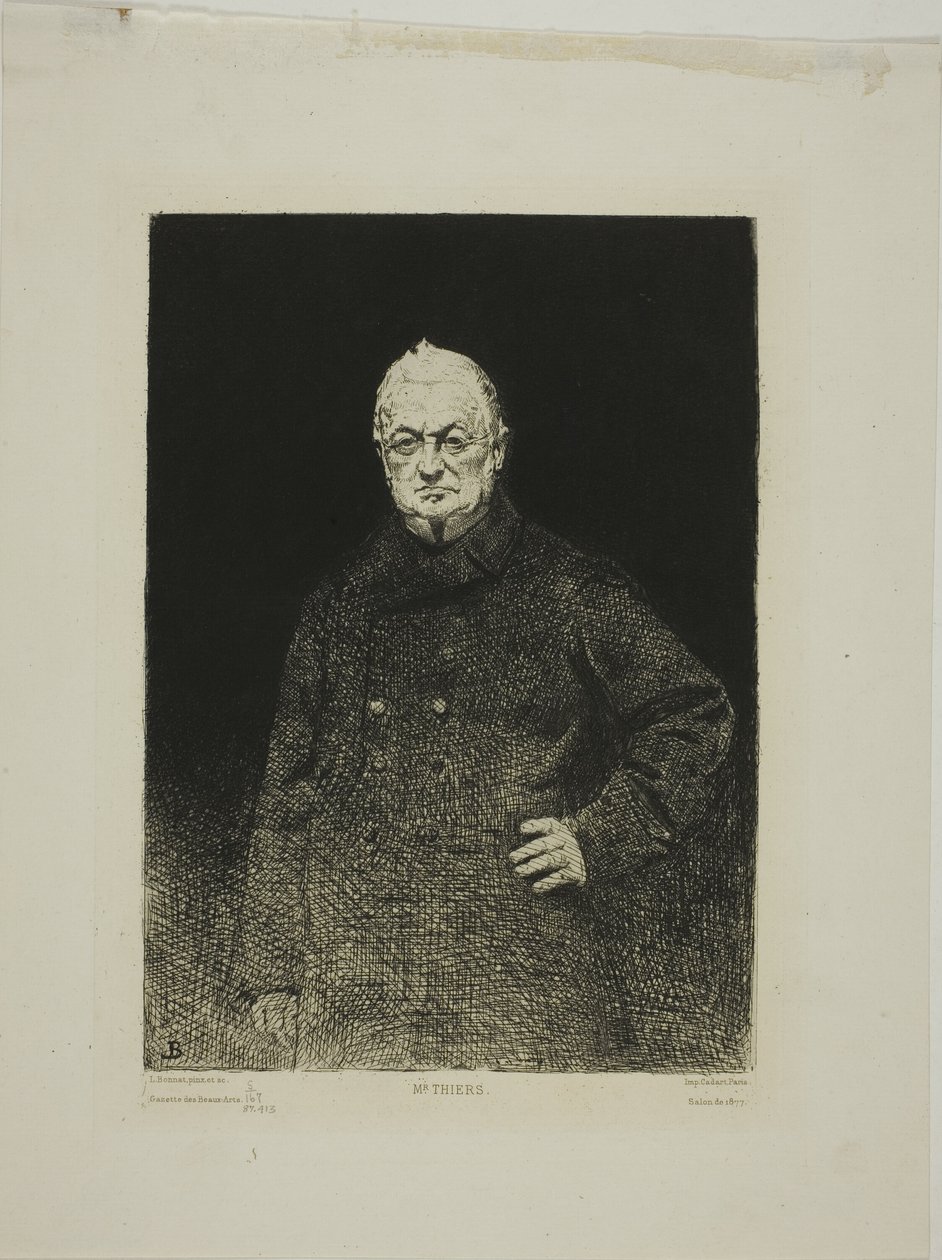 Herr Thiers av Leon Joseph Florentin Bonnat